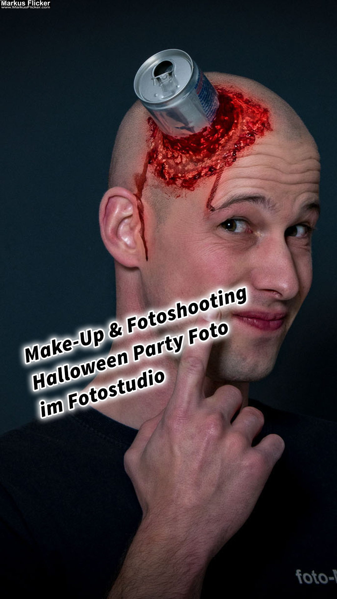Make-Up & Fotoshooting Halloween Party Foto im Fotostudio Special FX
