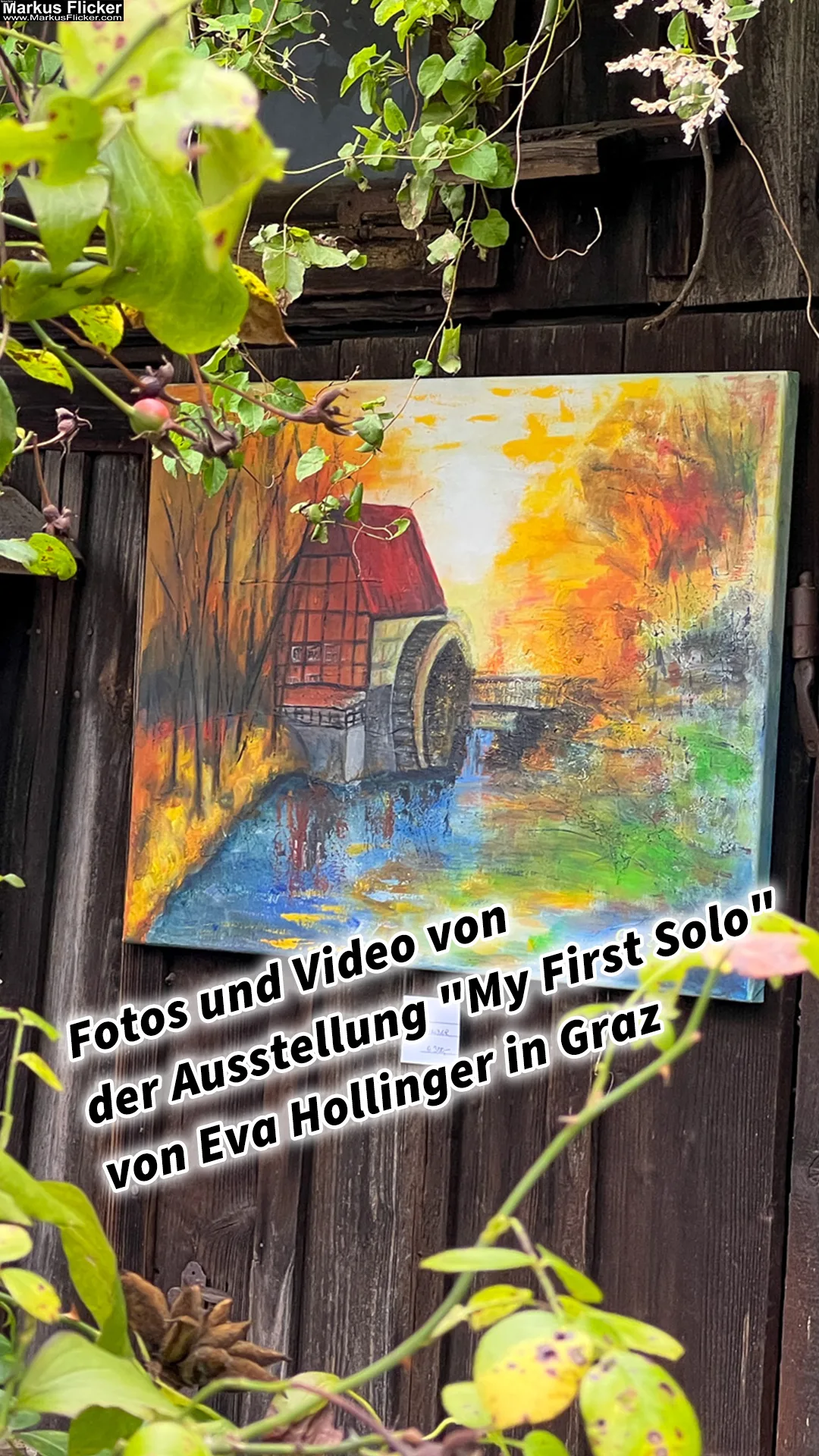 Mehr über den Artikel erfahren Eva Hollinger in Graz. Fotos und Video von der Ausstellung „My First Solo“