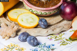 Speisen Lebensmittel Tabletop Studio Imagefotos Produktfotos Chutney Gemüse Fleisch