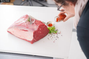 Speisen Lebensmittel Tabletop Fotostudio Imagefotos Produktfotos Chutney mit Gemüse Fleisch