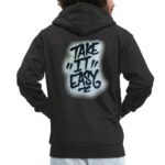 Take It Easy immer mit der Ruhe Graffiti Art Wand Sprenkel fleckig Graffitiart Design