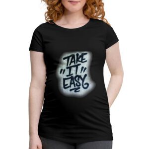 Take It Easy immer mit der Ruhe Graffiti Art Wand Sprenkel fleckig Graffitiart Design