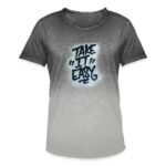 Take It Easy immer mit der Ruhe Graffiti Art Wand Sprenkel fleckig Graffitiart Design