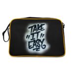 Take It Easy immer mit der Ruhe Graffiti Art Wand Sprenkel fleckig Graffitiart Design