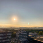 Technopark Raaba Graz Sonnenuntergang inkl. Mercedes Stern Business Park