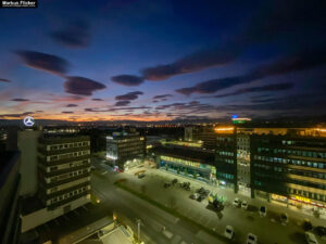 Technopark Raaba Graz Sonnenuntergang inkl. Mercedes Stern Business Park