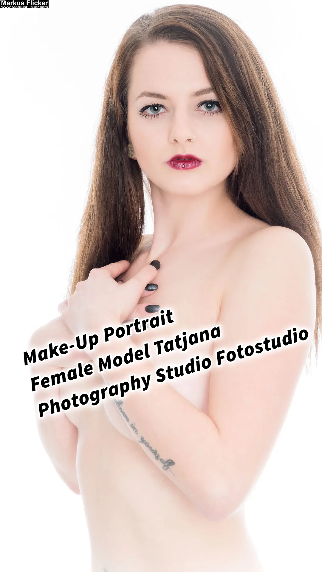 Mehr über den Artikel erfahren Make-Up Portrait Female Model Tatjana Photography Studio Fotostudio inkl. 37 Fototipps