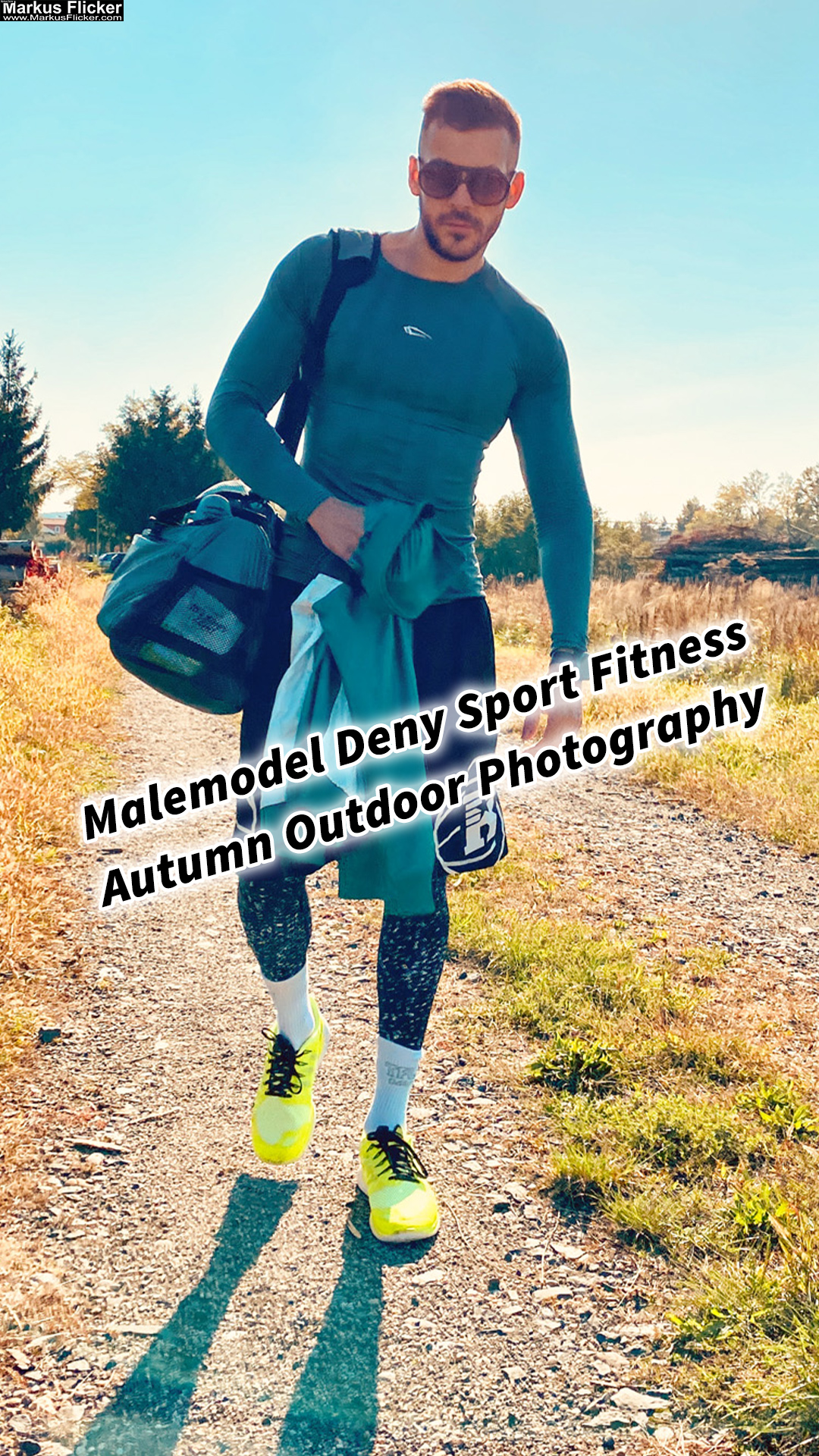 Malemodel Deny Sport Fitness Autumn Outdoor Photography