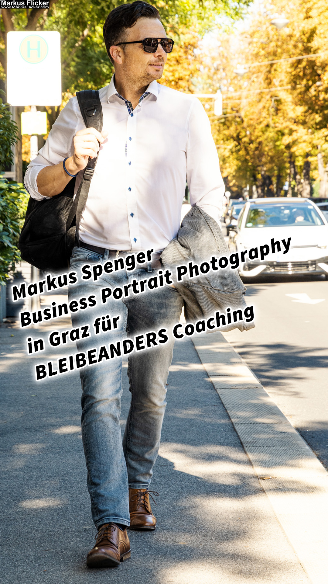 Markus Spenger Business Portrait Photography in Graz für BLEIBEANDERS Coaching