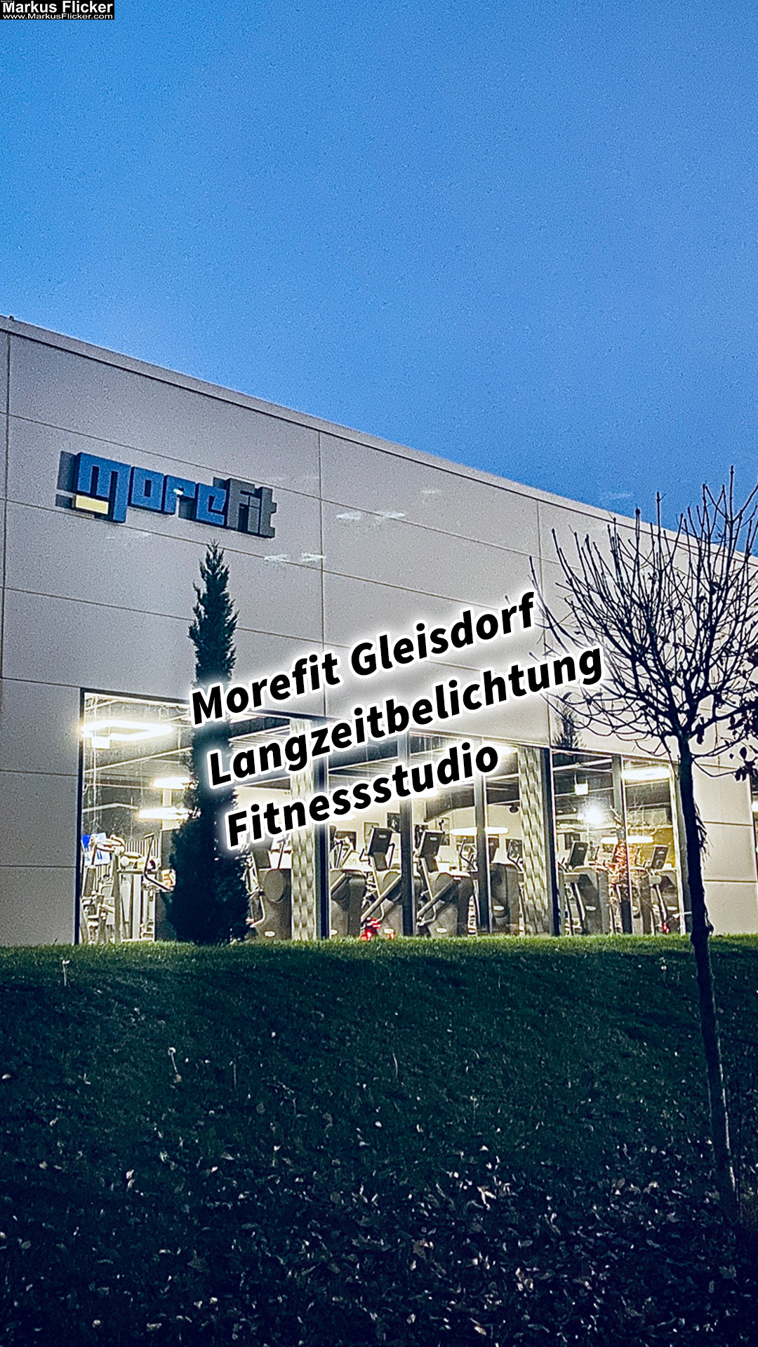 Morefit Gleisdorf Langzeitbelichtung Fitnessstudio