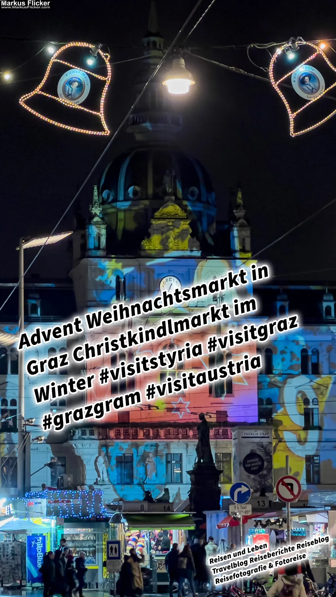Mehr über den Artikel erfahren Advent Weihnachtsmarkt in Graz Christkindlmarkt im Winter #visitstyria #visitgraz #grazgram #visitaustria
