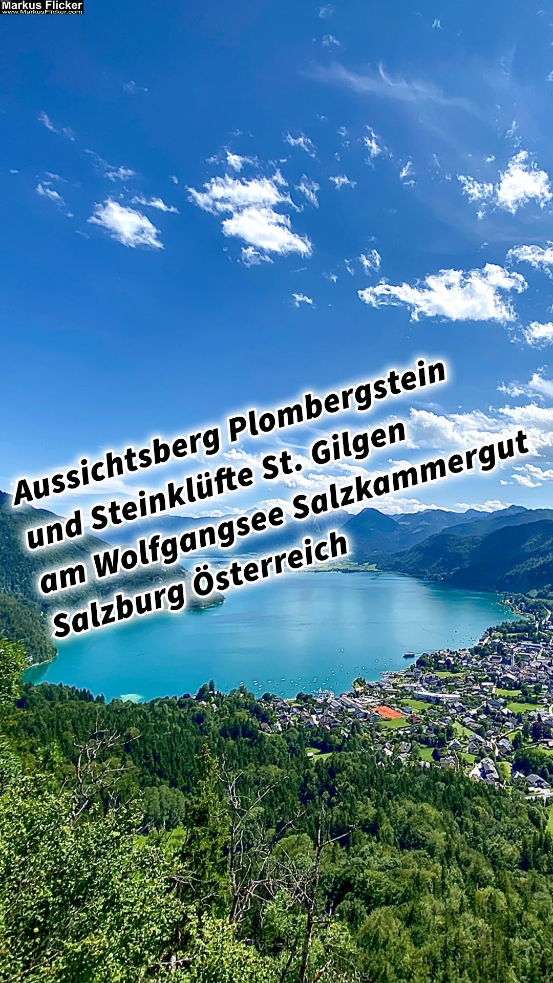 Mehr über den Artikel erfahren Aussichtsberg Plombergstein und Steinklüfte St. Gilgen am Wolfgangsee Salzkammergut Salzburg Österreich #sommerfrische #visitsalzkammergut #bergeseen