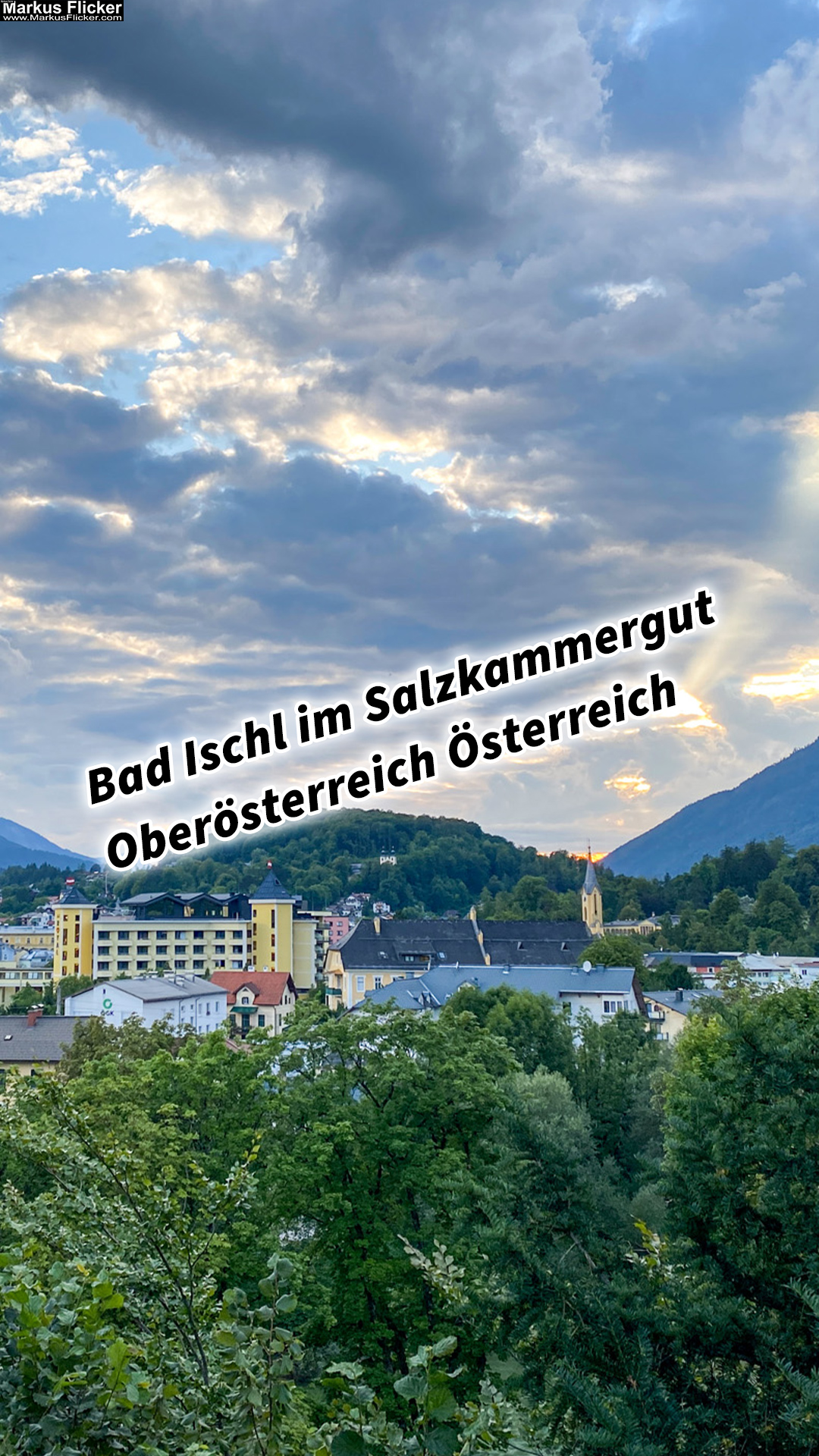 Bad Ischl im Salzkammergut Oberösterreich Österreich #sommerfrische #visitsalzkammergut #bergeseen