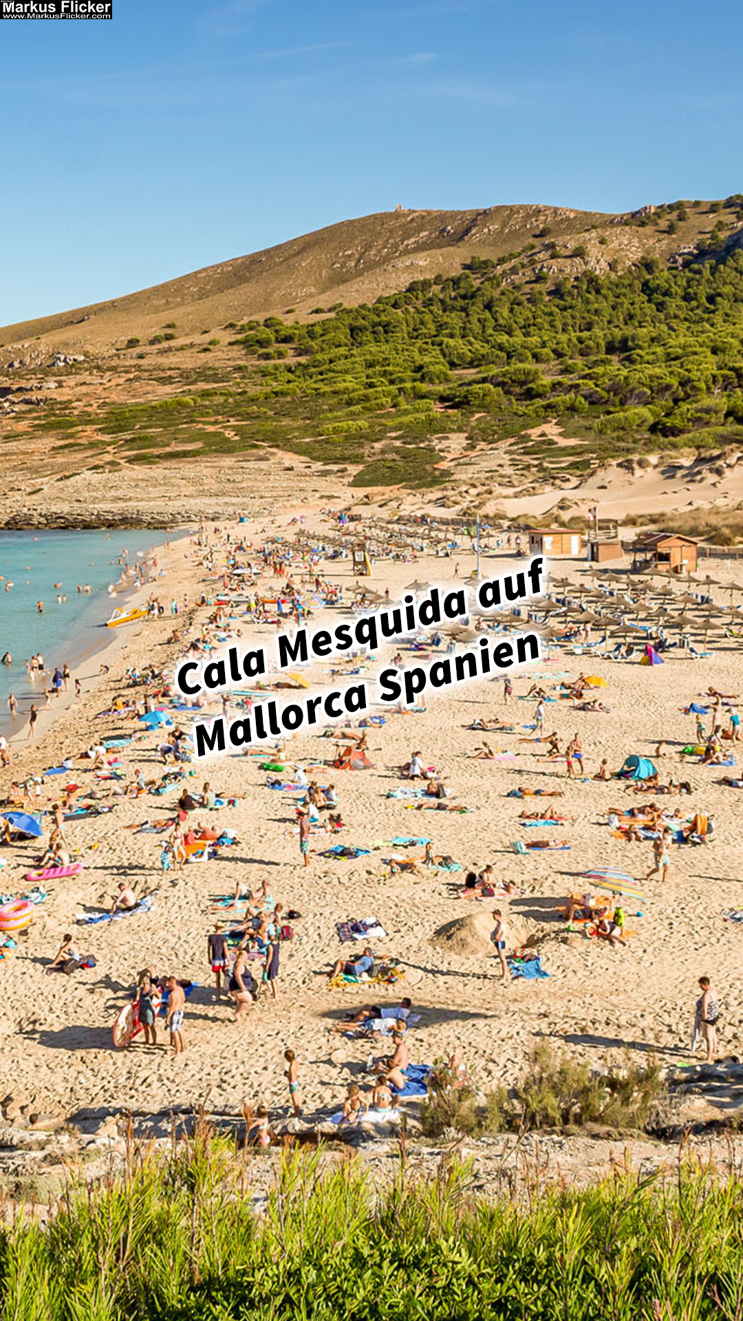 Cala Mesquida auf Mallorca Spanien