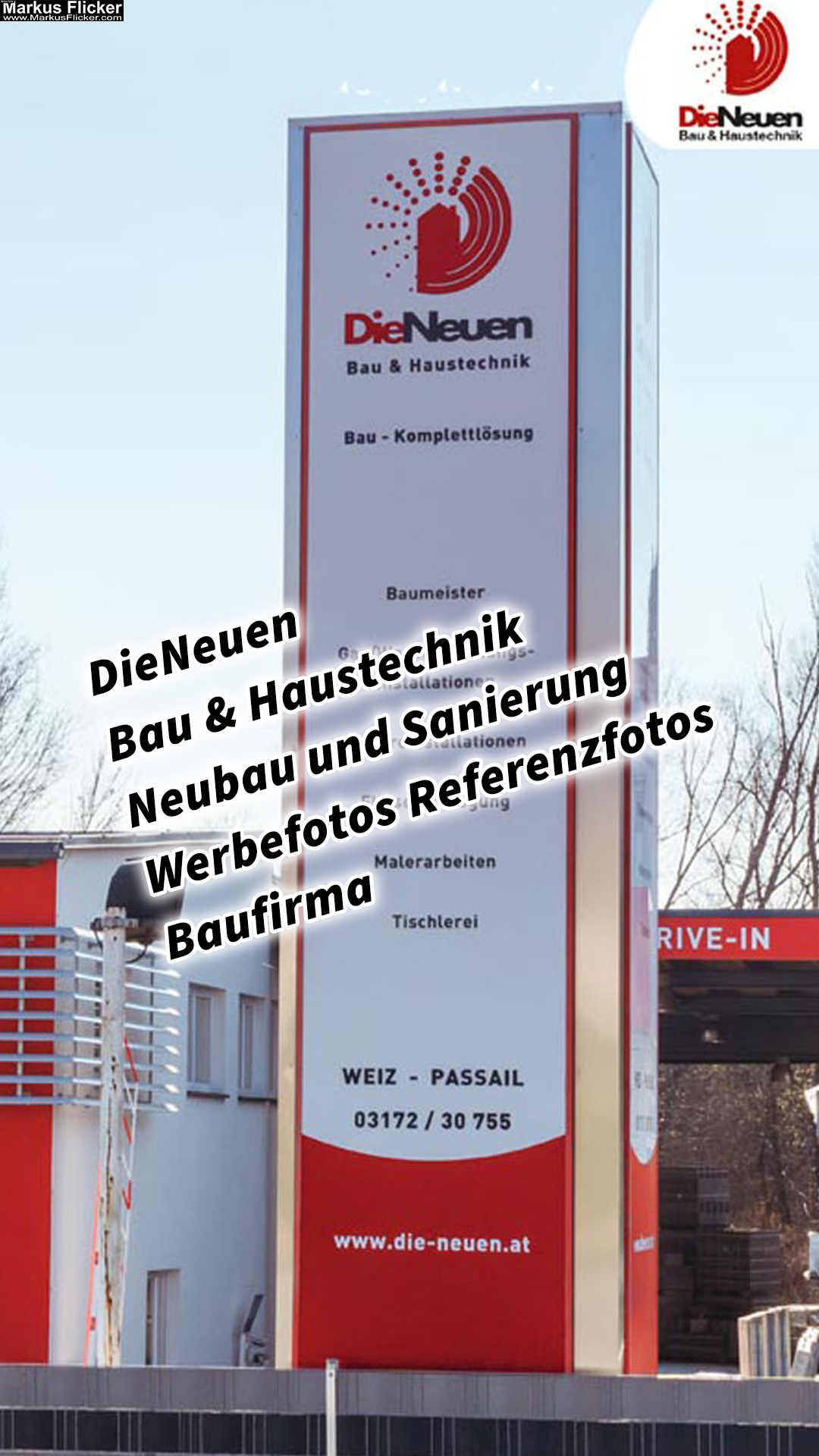 DieNeuen Bau & Haustechnik Neubau und Sanierung Werbefotos Referenzfotos Baufirma