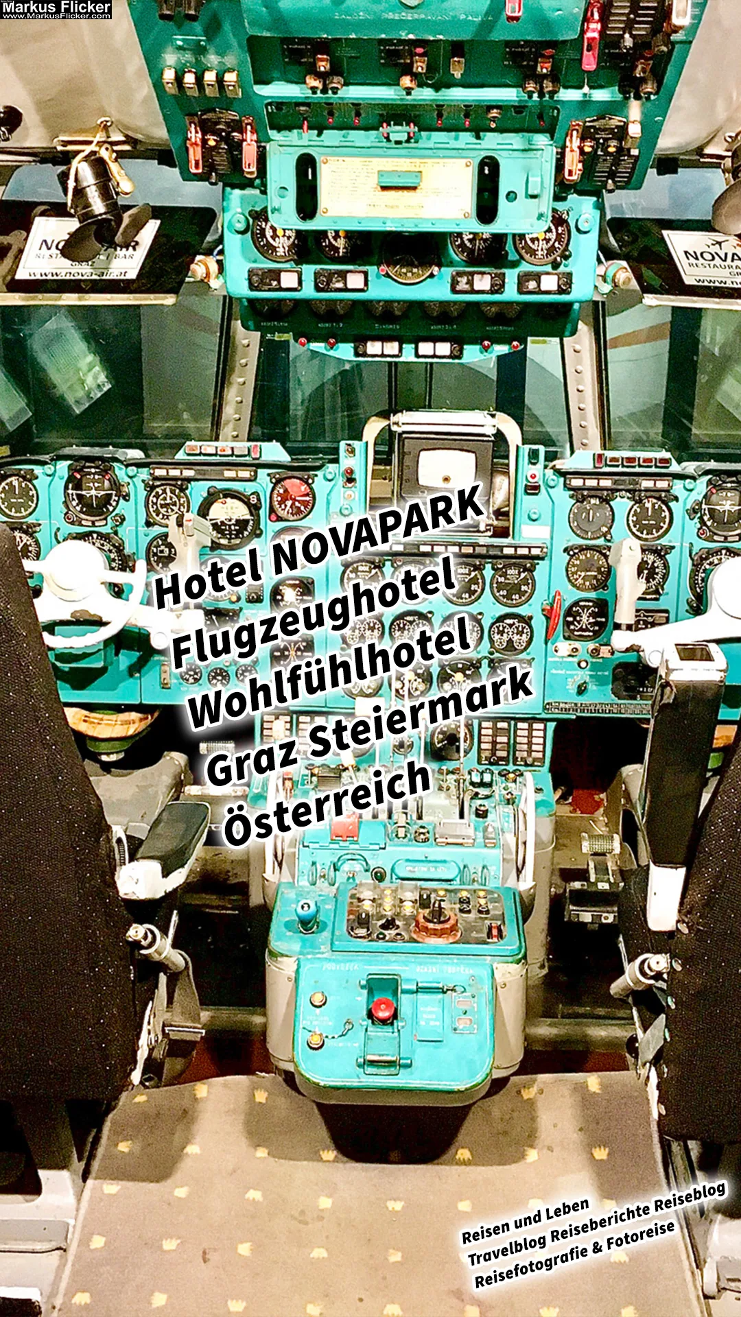 Mehr über den Artikel erfahren Hotel NOVAPARK Flugzeughotel Wohlfühlhotel Graz Steiermark Österreich