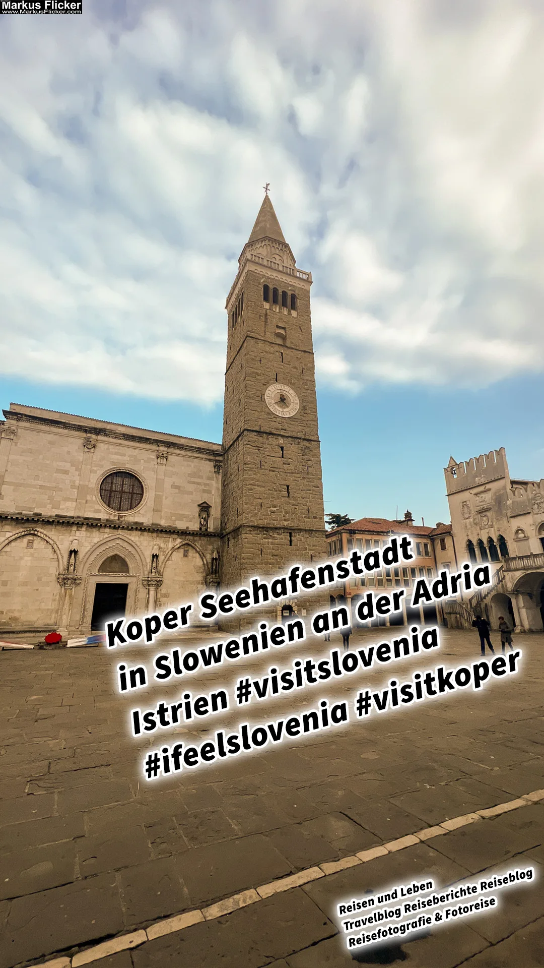 Mehr über den Artikel erfahren Koper Seehafenstadt in Slowenien an der Adria Istrien #visitslovenia #ifeelslovenia #visitkoper