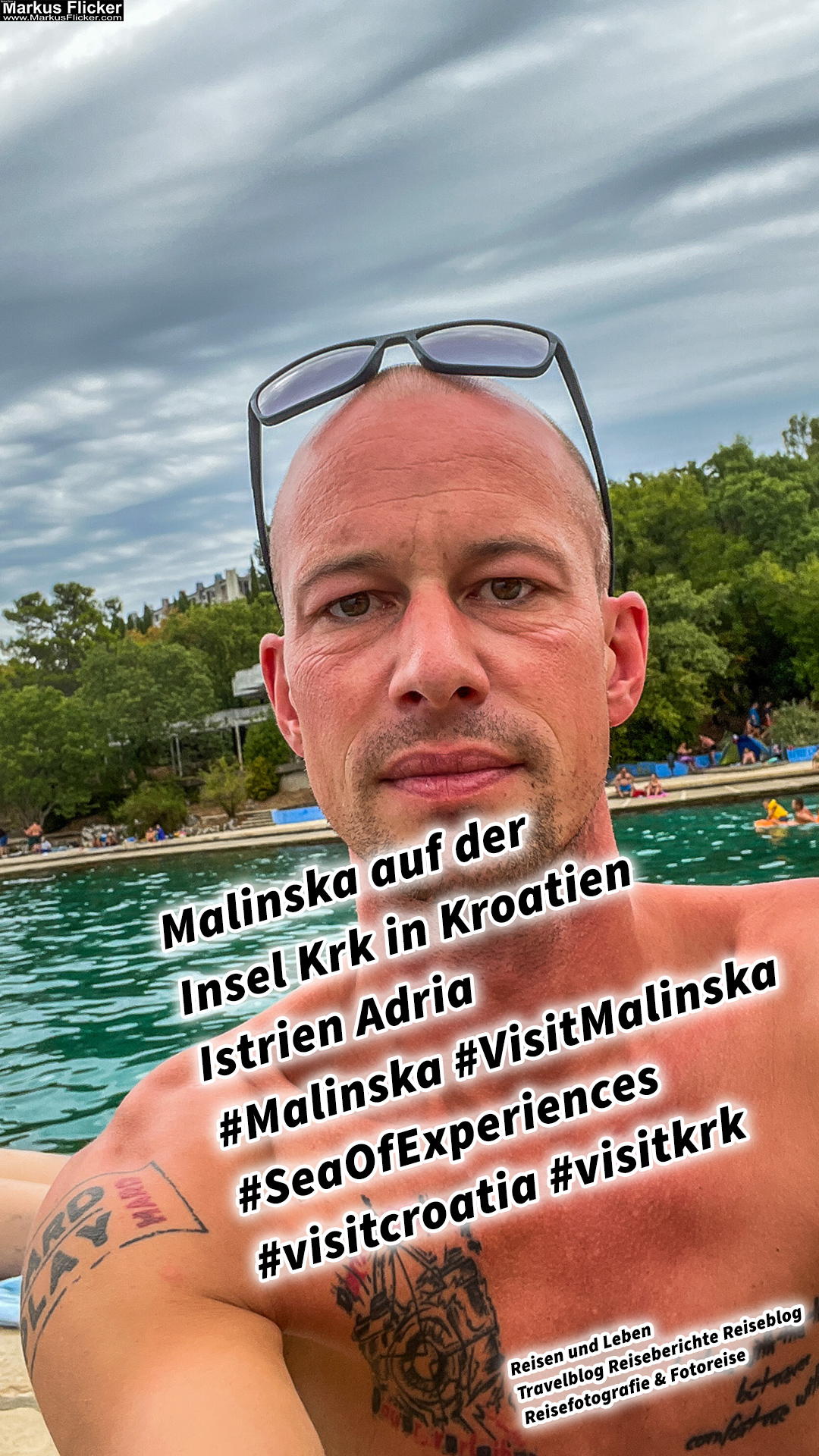 Malinska auf der Insel Krk in Kroatien Istrien Adria #Malinska #VisitMalinska #SeaOfExperiences #visitcroatia #visitkrk