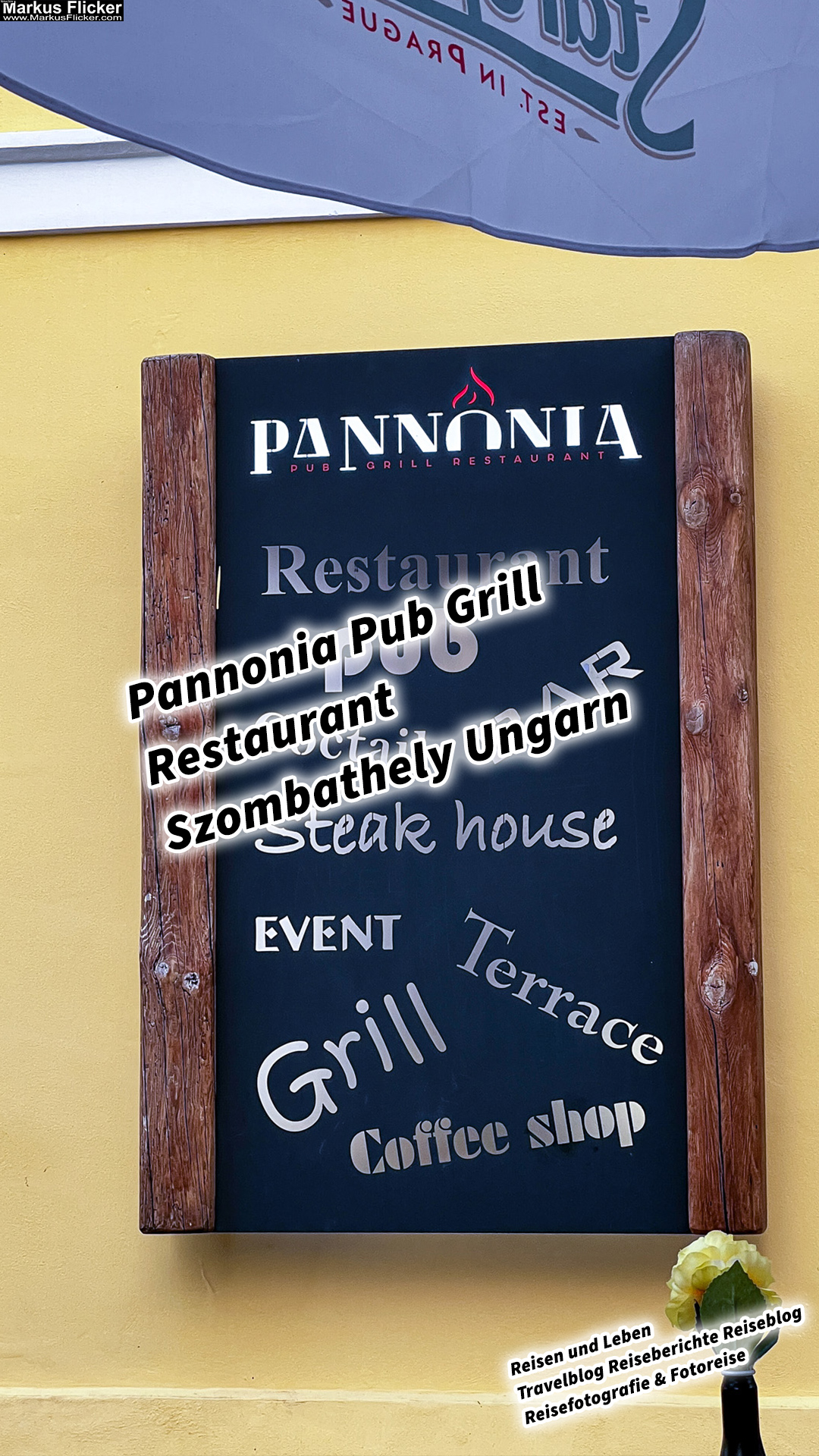Pannonia Pub Grill Restaurant Szombathely Ungarn #visithungary