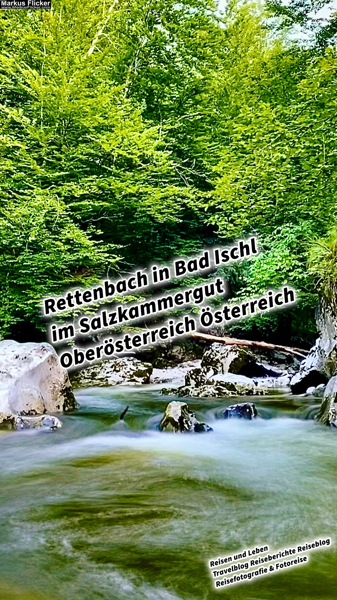 Rettenbach in Bad Ischl im Salzkammergut Oberösterreich Österreich #sommerfrische #visitsalzkammergut #bergeseen #visitaustria