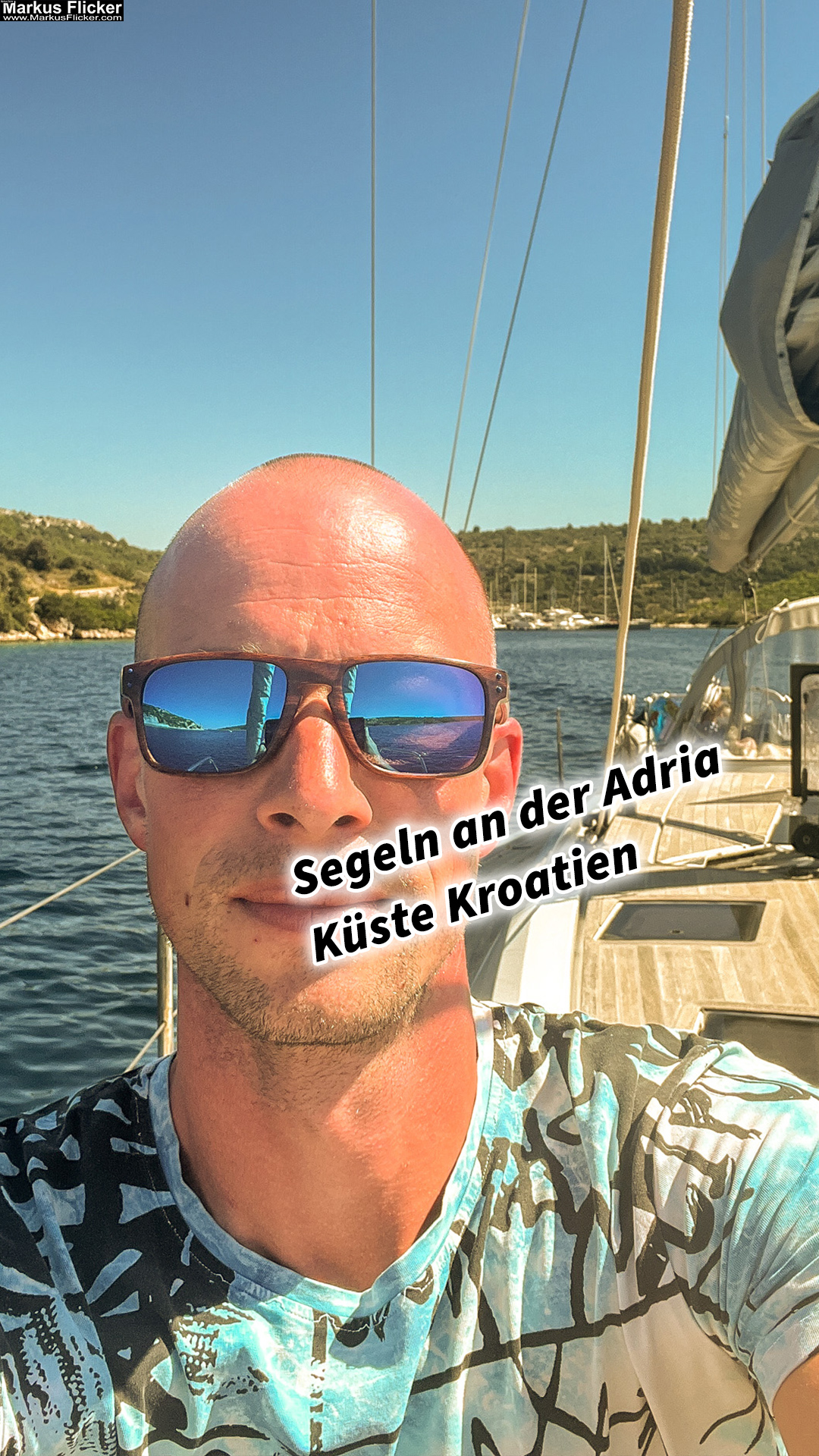 Segeln am Meer an der Adria Küste Kroatien navigation4you Peter Pöschl #visitcroatia Mein erstes Mal auf einem Segelboot