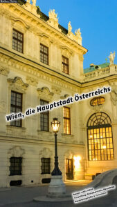 Wien, die Hauptstadt Österreichs