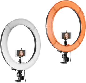 NEEWER Ringlicht mit Stativ Set: 18 Zoll/48cm Außen 55W 5600K Dimmbare LED-Ringleuchte mit Bluetooth Fernbedienung für Handy/Kamera für YouTube TikTok Self-Porträt Foto Tätowierer Make-up #unboxing #unboxingvideo