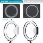 NEEWER Ringlicht mit Stativ Set: 18 Zoll/48cm Außen 55W 5600K Dimmbare LED-Ringleuchte mit Bluetooth Fernbedienung für Handy/Kamera für YouTube TikTok Self-Porträt Foto Tätowierer Make-up #unboxing #unboxingvideo