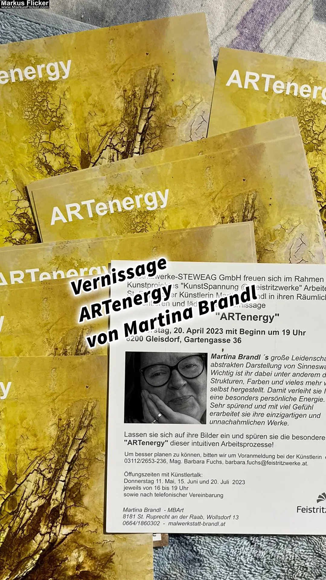 Mehr über den Artikel erfahren Vernissage ARTenergy von Malwerkstatt Martina Brandl Feistritzwerke Gleisdorf 2023