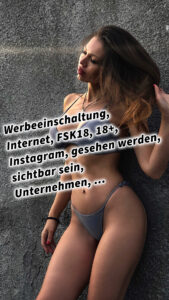 Werbeeinschaltung, Internet, FSK18, 18+, Instagram, gesehen werden, sichtbar sein, Unternehmen, MyDirtyHobby, Onlyfans und Co… Wie werde ich im Internet sichtbar?!: Starte mit Social Media für Erfolg durch deinen Online Auftritt und mehr Sichtbarkeit