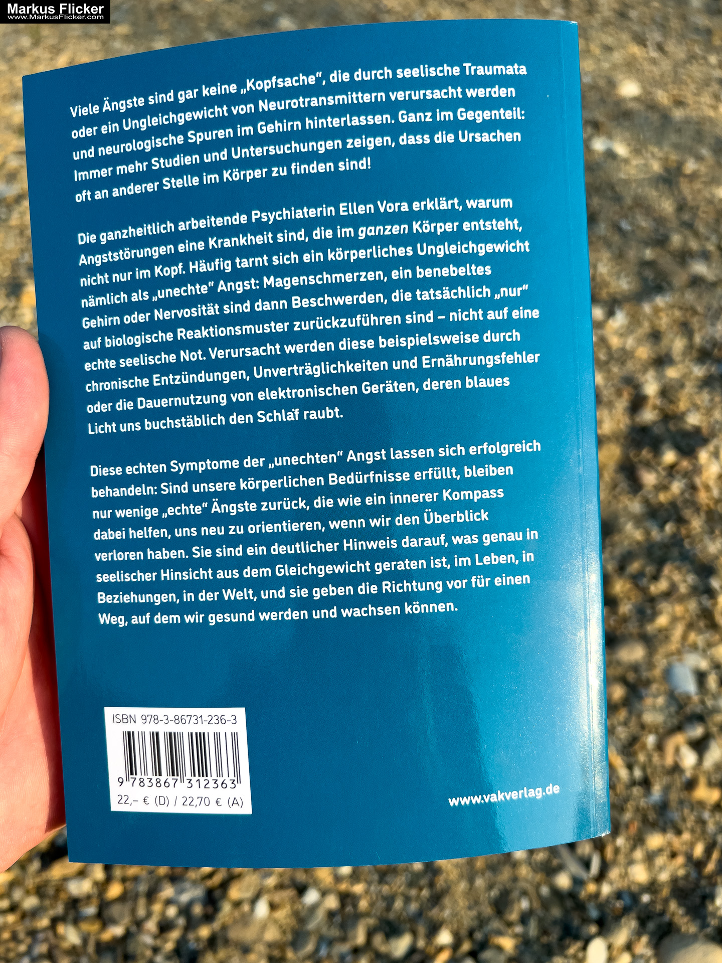 Woher kommt meine Angst? Echte Angstreaktionen von biologischen Mustern des Körpers unterscheiden und überwinden von Dr. Ellen Vora VAK Verlag
