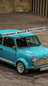 Oldtimer Austin Mini Cooper KFZ Technik HGC Carstyling Autofotografie