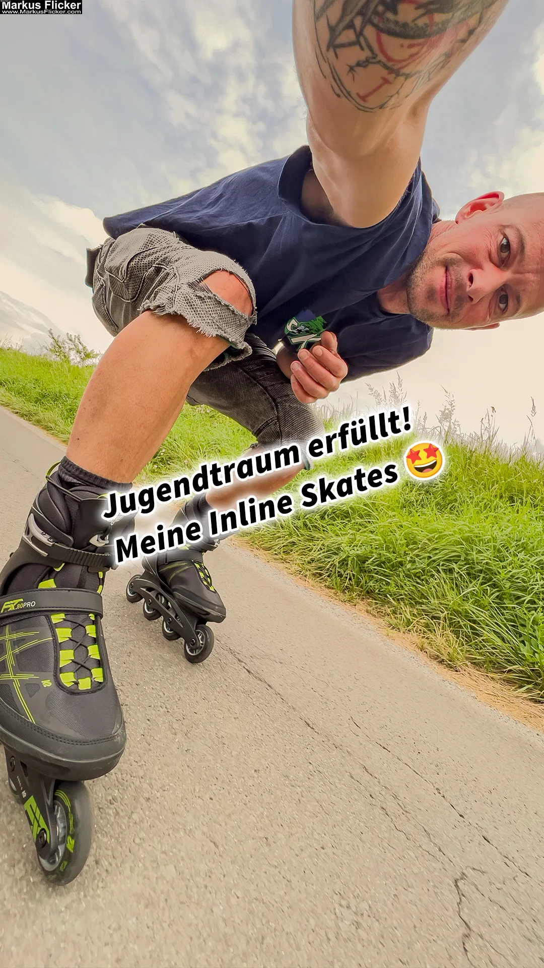 Mehr über den Artikel erfahren Jugendtraum erfüllt: meine Inline Skates #k2skates #GedankenZumLeben