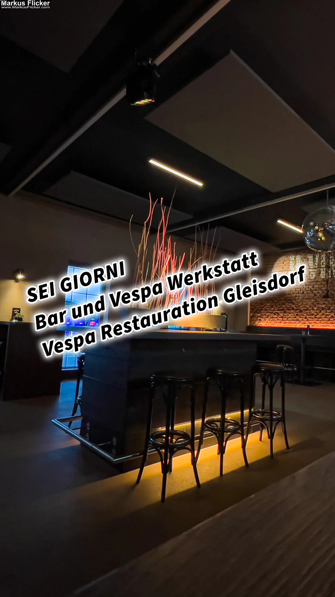 Mehr über den Artikel erfahren 6G SEI GIORNI Bar & SEI GIORNI Vespa Werkstatt Gleisdorf Graz Steiermark Österreich