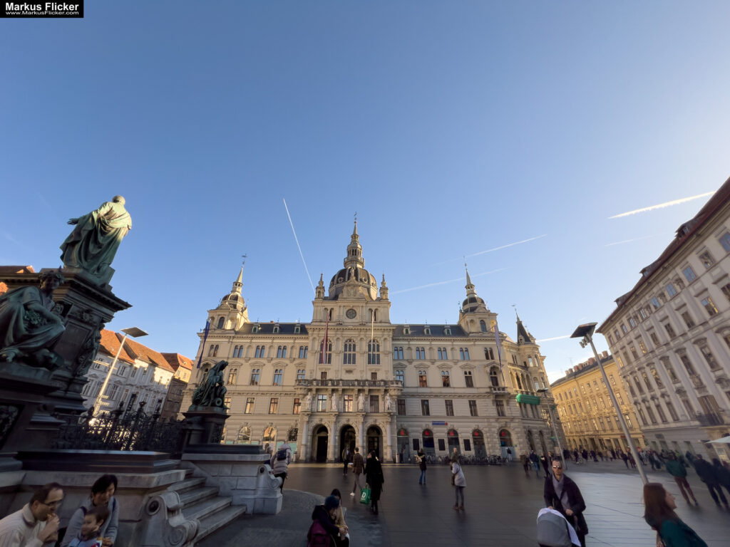 Graz Hauptstadt des südösterreichischen Bundeslandes Steiermark