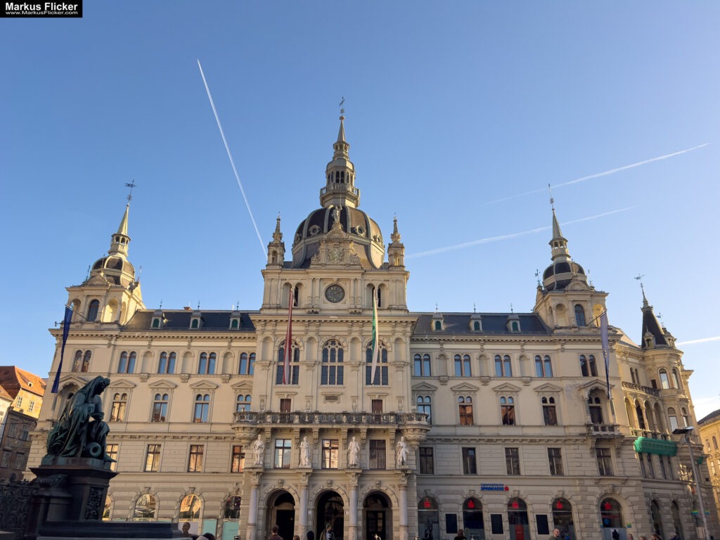 Graz Hauptstadt des südösterreichischen Bundeslandes Steiermark