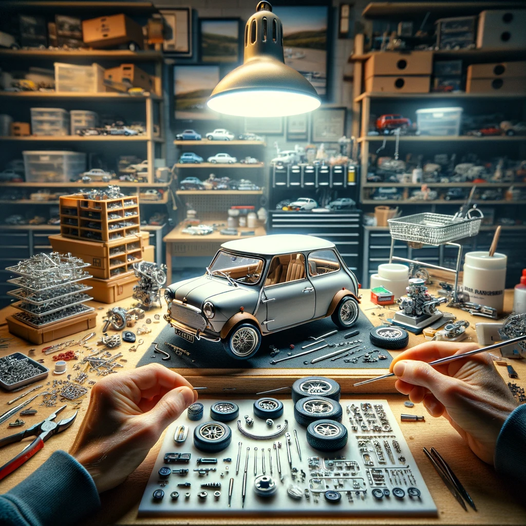 Mehr über den Artikel erfahren Timelapse Mini Cooper Modellauto Zusammenbau inkl. 10 Tipps