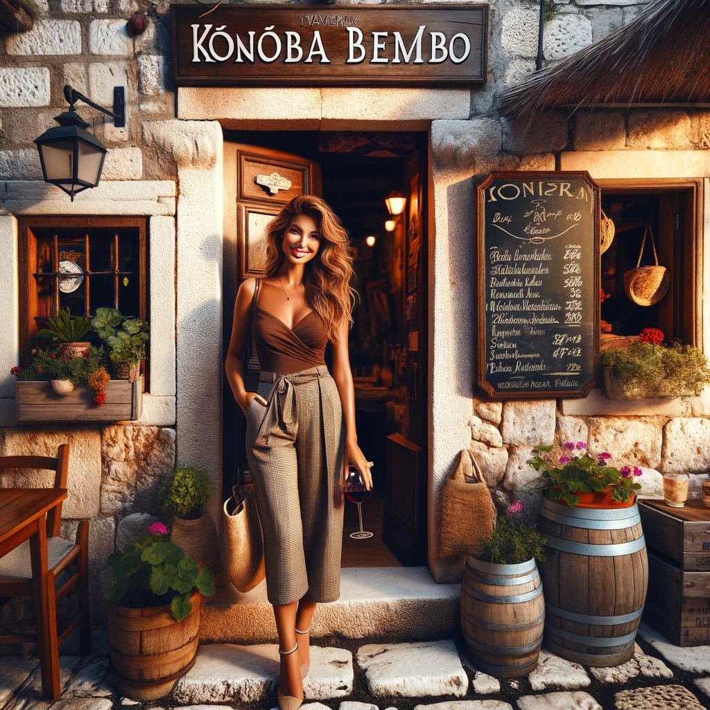 Konoba Bembo Tavern Restaurant Bale Valle Kroatien Roadtrip Istrien #visitcroatia #visitbale