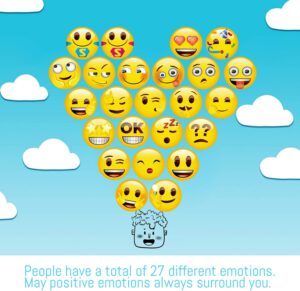 MORCART Emoji Magnete Kühlschrankmagnete Dekorative Magnettafel Whiteboard Küche Fridge Locker Eisen Büro Kleinkinder und Erwachsene Geschenk 50 Stück