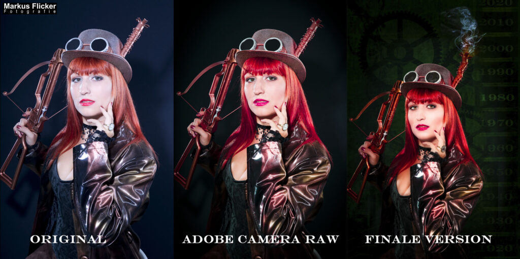 Sexy Female Model Fotoshooting Steampunk Girl Portrait Photoshop Compositing inkl. Making Of, Requisiten und Bildbearbeitung inkl. 37 Fototipps und Bildideen Sexy Female Model Fotoshooting Steampunk Girl Portrait Photoshop Compositing inkl. Making Of, Requisiten und Bildbearbeitung