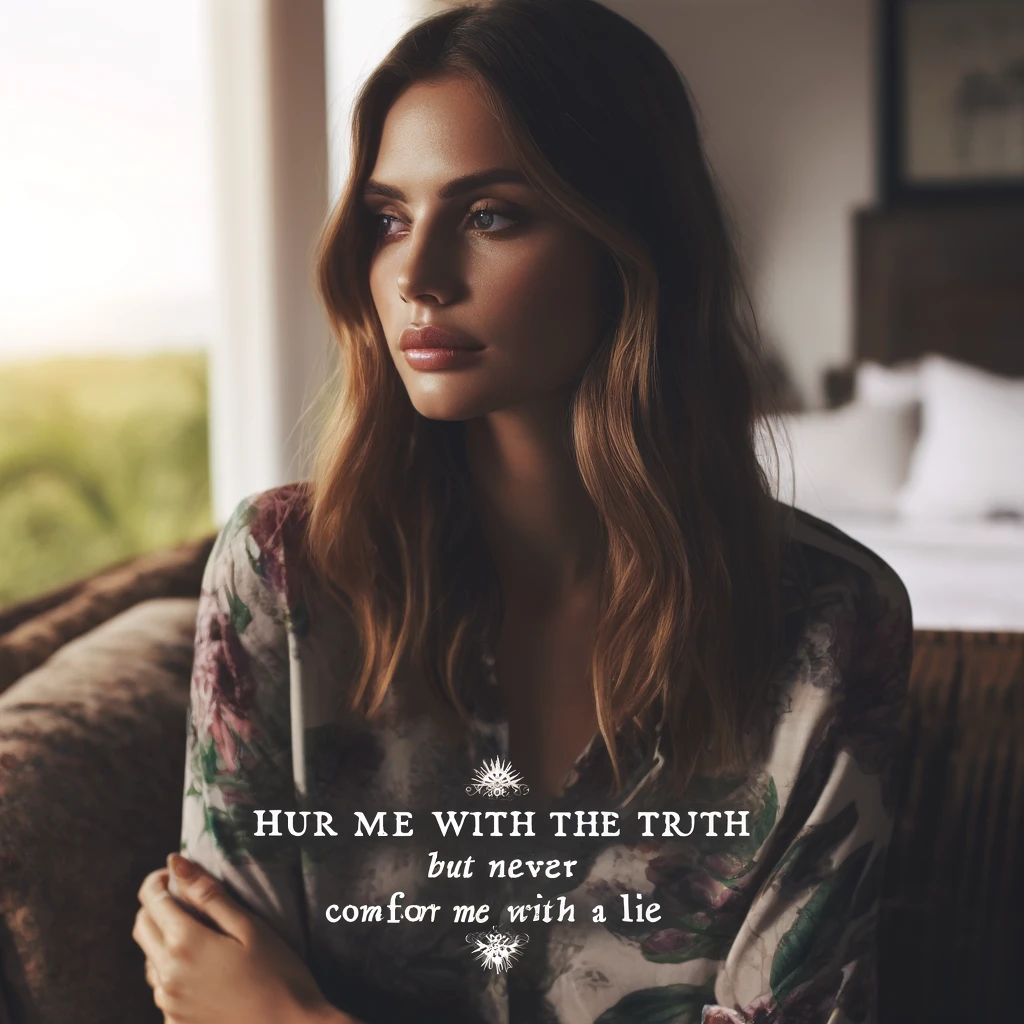 Mehr über den Artikel erfahren Ein neues Tattoo muss her! „hurt me with the truth but never comfort me with a lie“ Über Lüge und Schmerz! … und was ich dabei gelernt habe #GedankenZumLeben