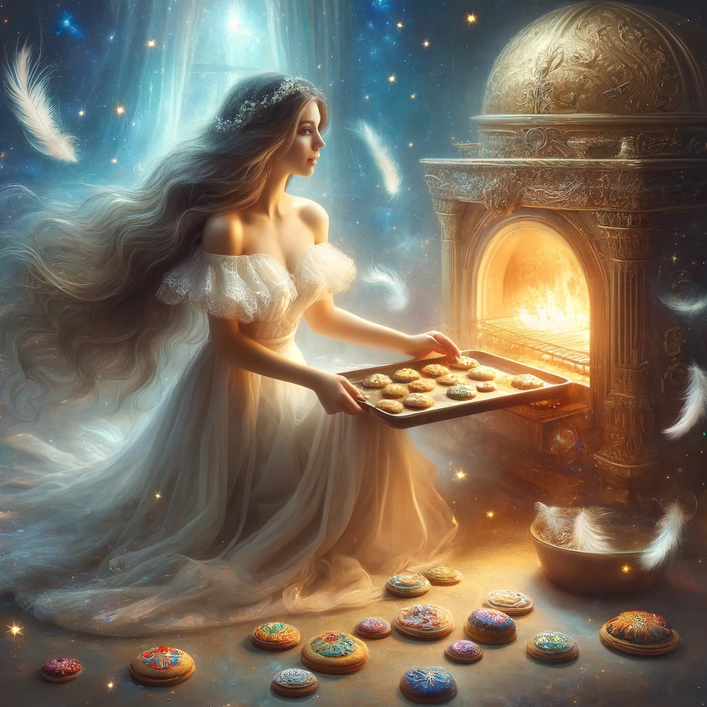 Mehr über den Artikel erfahren Wenn die Engel am Himmel Kekse backen… Das Feuer im Backofen und eine schöne Geschichte… #GedankenZumLeben