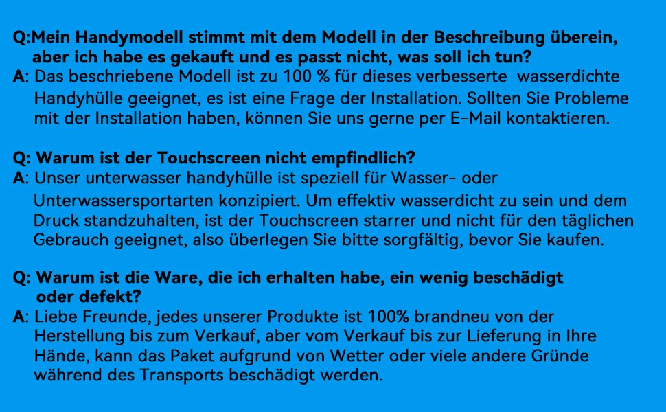 Wasserdichte Handyhülle Universelle Tauchen Professionelle Handy Unterwasser Hülle Handytaschen für iPhone Samsung Huawei, Tauchen Schnorcheln Surfen,Wasserdicht tief 15 m