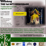 THE 1st NFT VERNISSAGE Traditionelle Kunst trifft Digital ART & NFT #thefirstnft Steiermärkischer Kunstverein Werkbund Graz Martina Brandl 