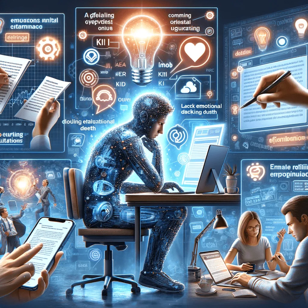 Mehr über den Artikel erfahren Texte schreiben mit KI mit ChatGPT von OpenAI.  Vor- und Nachteile der Verwendung von KI beim Texten schreiben. Wie werde ich im Internet sichtbar?!: Starte mit Social Media für Erfolg durch deinen Online Auftritt und mehr Sichtbarkeit