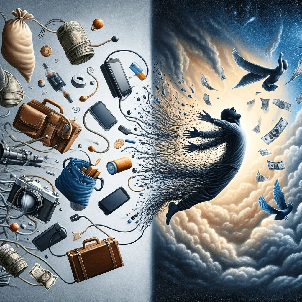 Mehr über den Artikel erfahren Loslassen von Dingen und die Bereitschaft, sich von materiellen Besitztümern zu trennen. Minimalismus Mehr Geld Mehr Zeit Mehr Platz Mehr Leben: Minimalistisch leben, maximal profitieren, maximal genießen, weniger Ballast