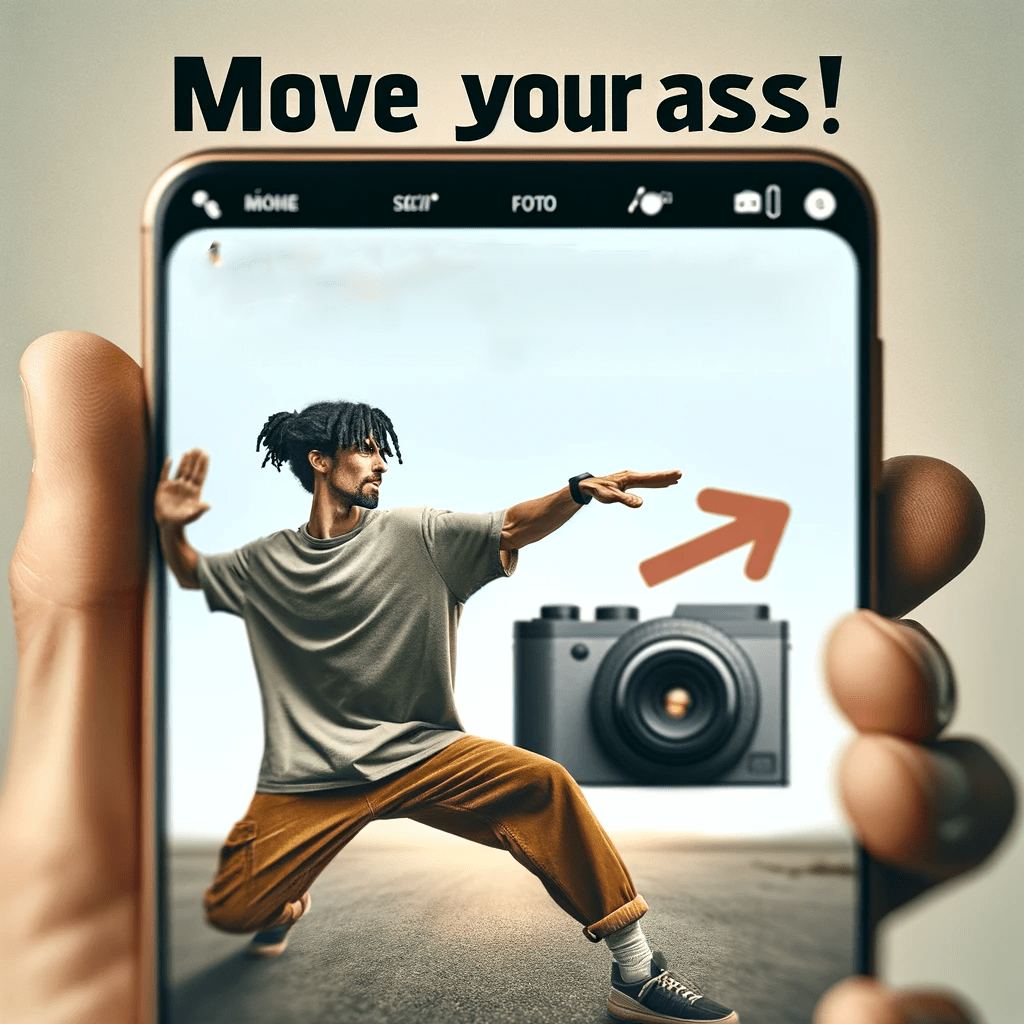 Move Your Ass! Das beste Teleobjektiv sind deine Beine! Smartphone Foto Tipp. Fotografieren und Filmen mit dem Smartphone: Bessere Fotos und Videos mit dem Handy für Freizeit, Hobby und Business