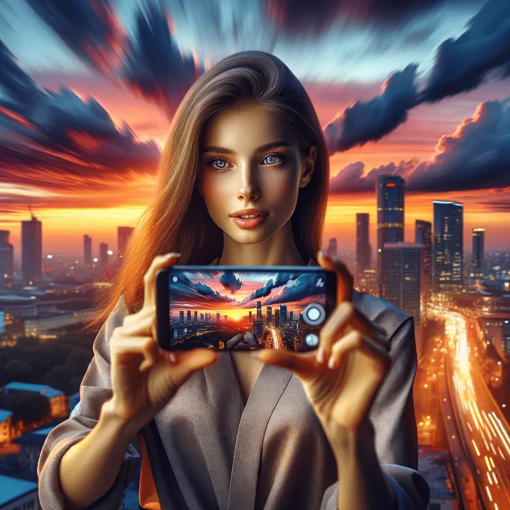 Mehr über den Artikel erfahren Zeitraffer Wolkenstimmung bei Sonnenuntergang in der Stadt Timelapse mit dem Smartphone inkl. 37 Fototipps und Bildideen