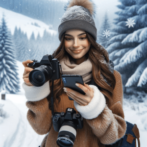 Fotografieren und Filmen im Winter. Kreative Fotos und Videos mit Kamera und Smartphone. Fotografieren und Filmen mit dem Smartphone: Bessere Fotos und Videos mit dem Handy für Freizeit, Hobby und Business