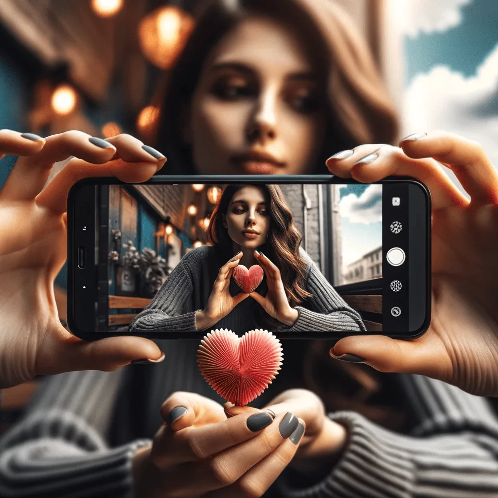 Mehr über den Artikel erfahren Ein Foto mit Herz Smartphone Foto Tipp: Bild um 180 Grad drehen Foto und Smartphone Trick. Fotografieren und Filmen mit dem Smartphone: Bessere Fotos und Videos mit dem Handy für Freizeit, Hobby und Business